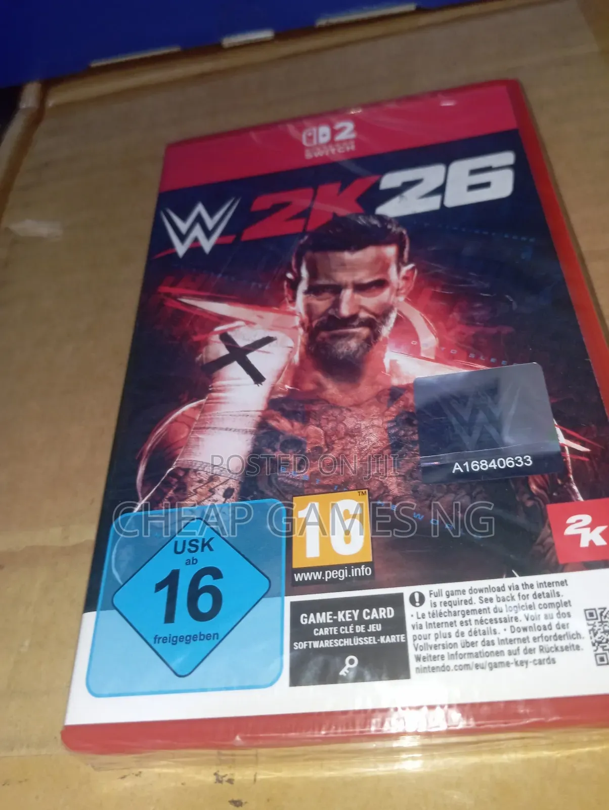 Nintendo Switch 2 WWE W2K26