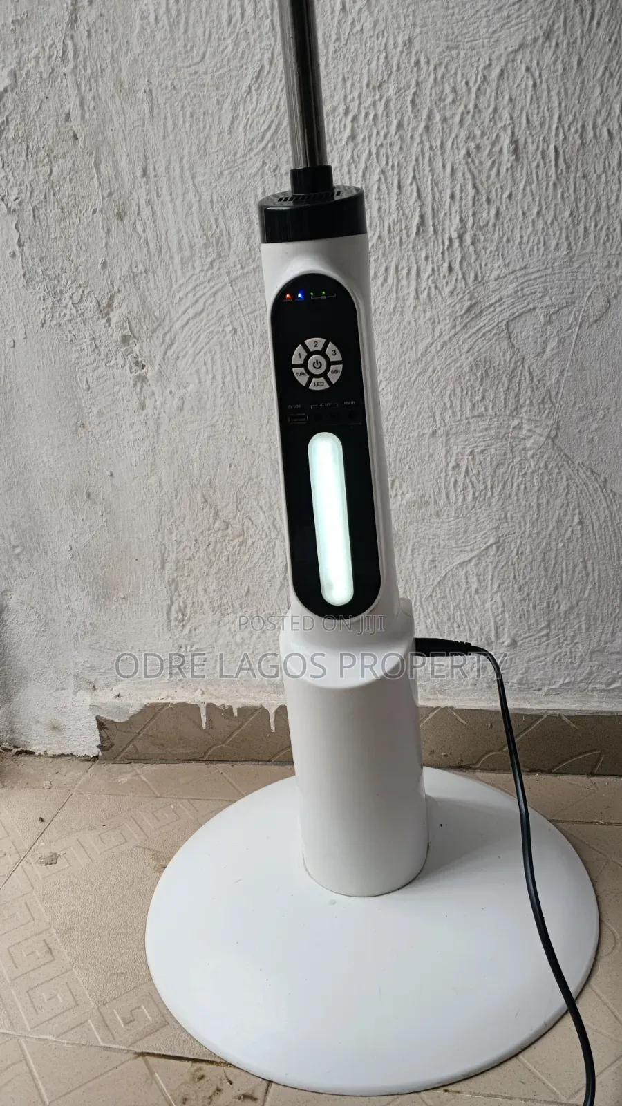 Polyester Rechargeable Fan 18inch