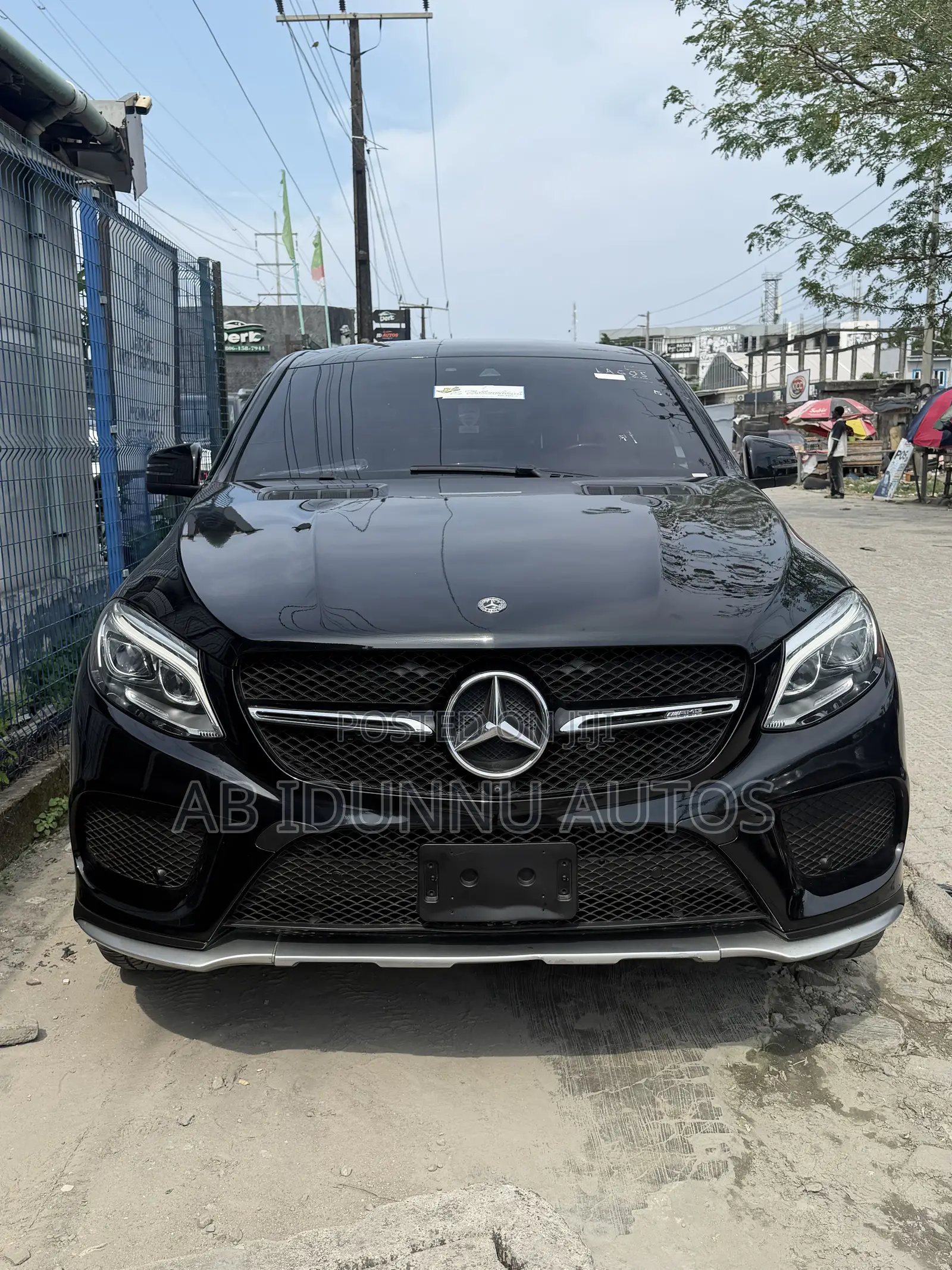 Mercedes-Benz GLE-Class AMG GLE 43 4MATIC 2017 Black