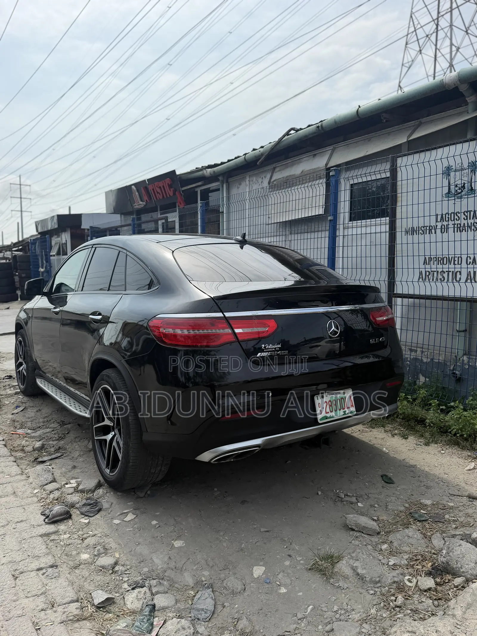 Mercedes-Benz GLE-Class AMG GLE 43 4MATIC 2017 Black