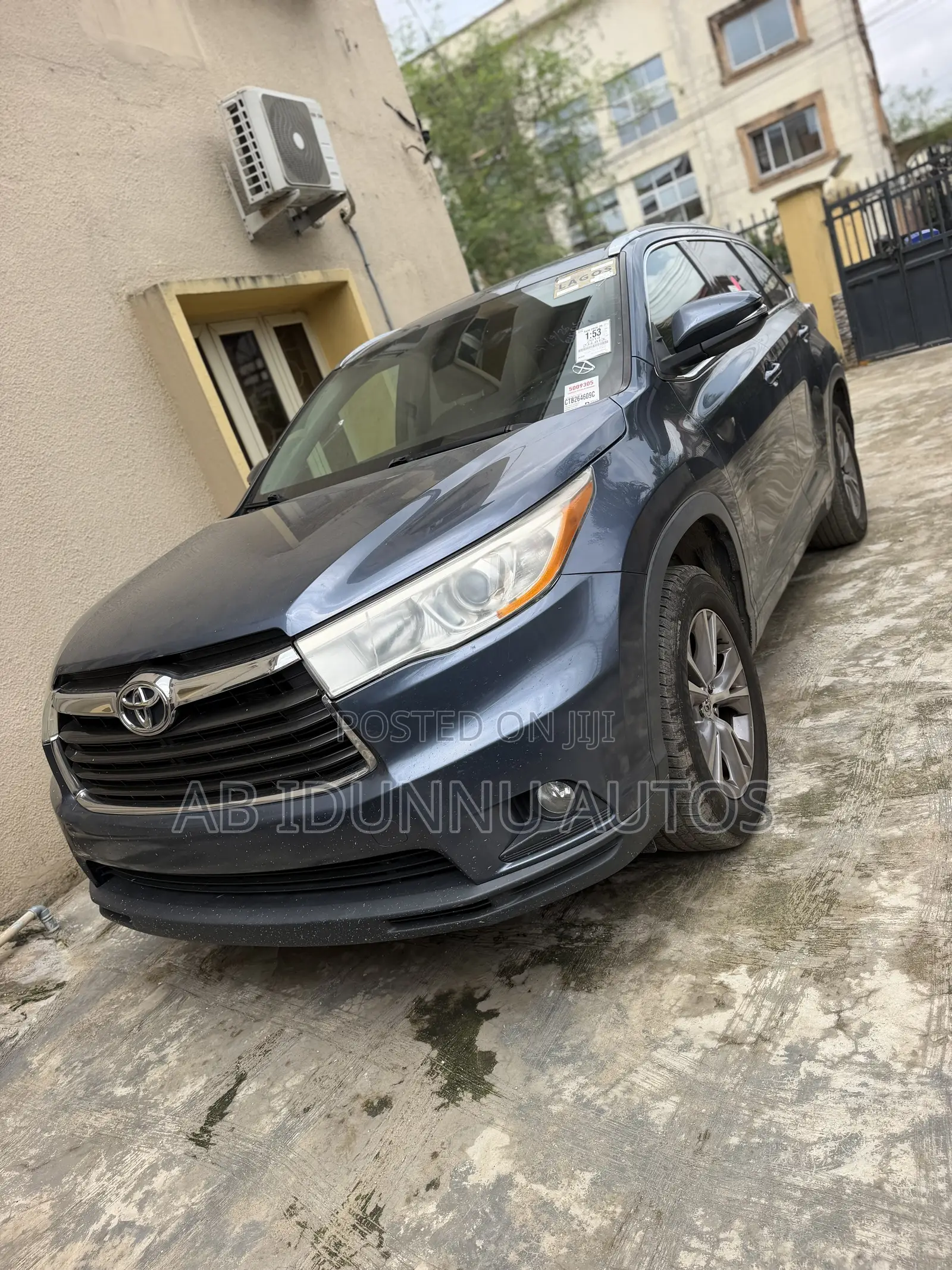 Toyota Highlander XLE 4dr SUV AWD (3.5L 6cyl 6A) 2014 Blue
