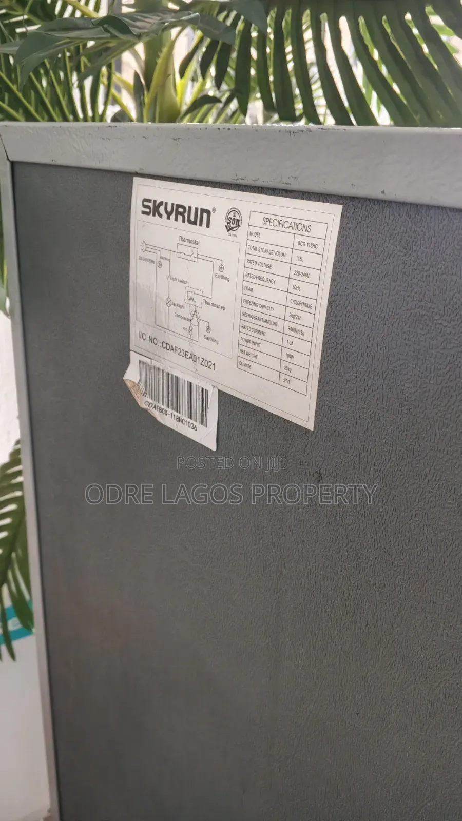 Barely Used Double Door Fridge and Freezer