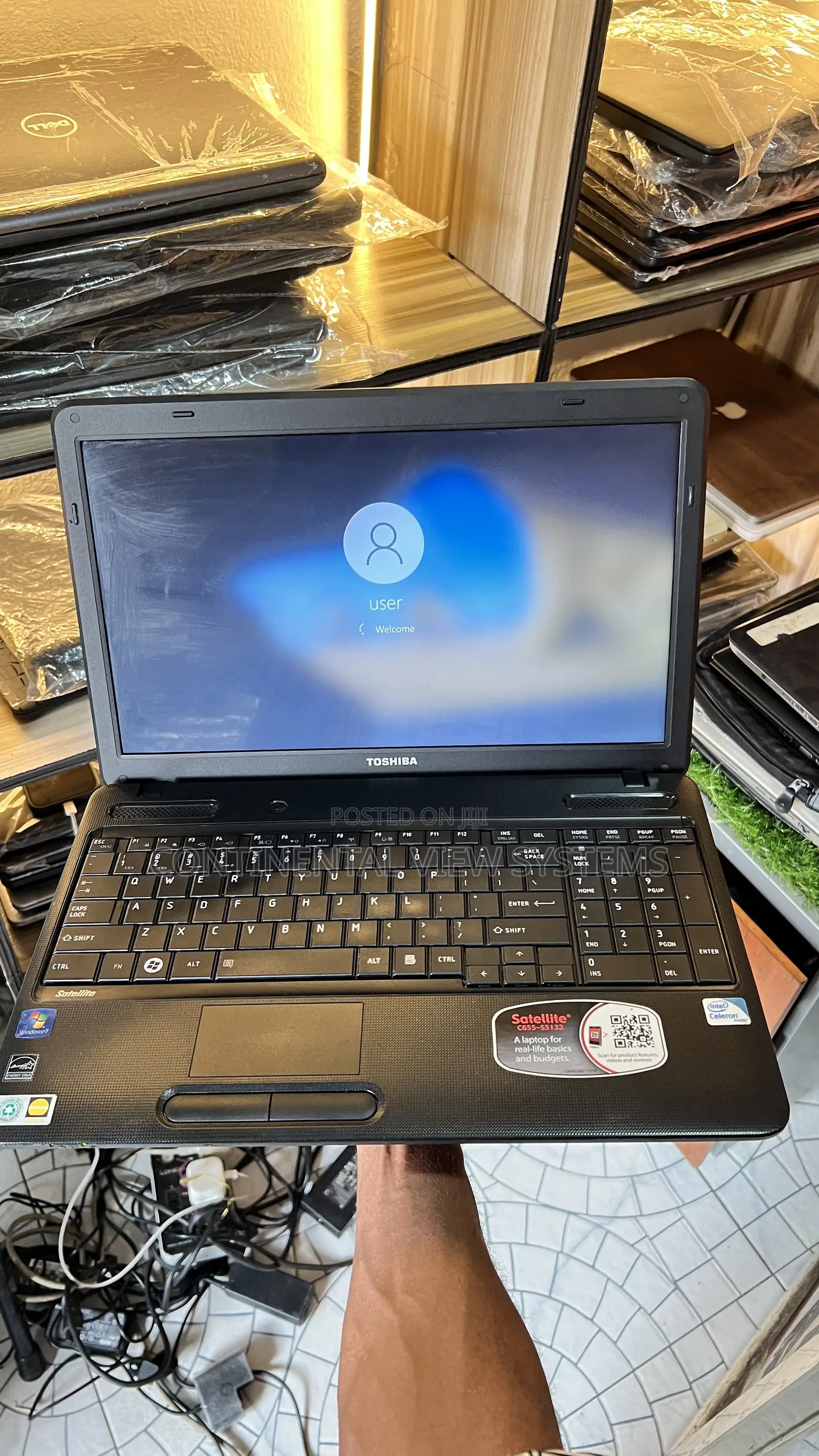Laptop Toshiba Satellite C655 4GB Intel Celeron HDD 160GB