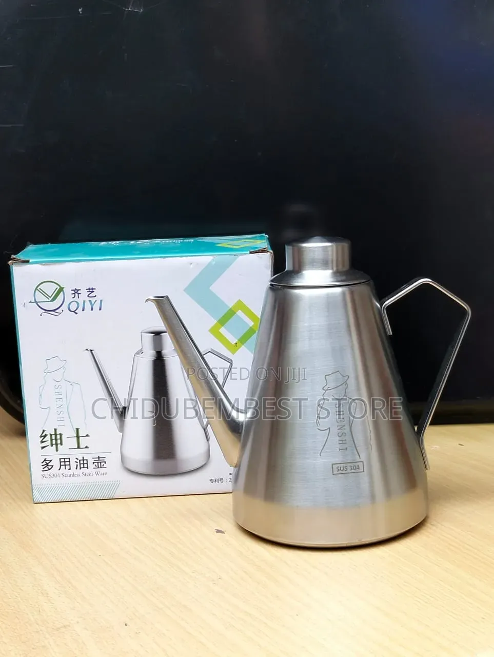 Durable Stainless Steel Teapot