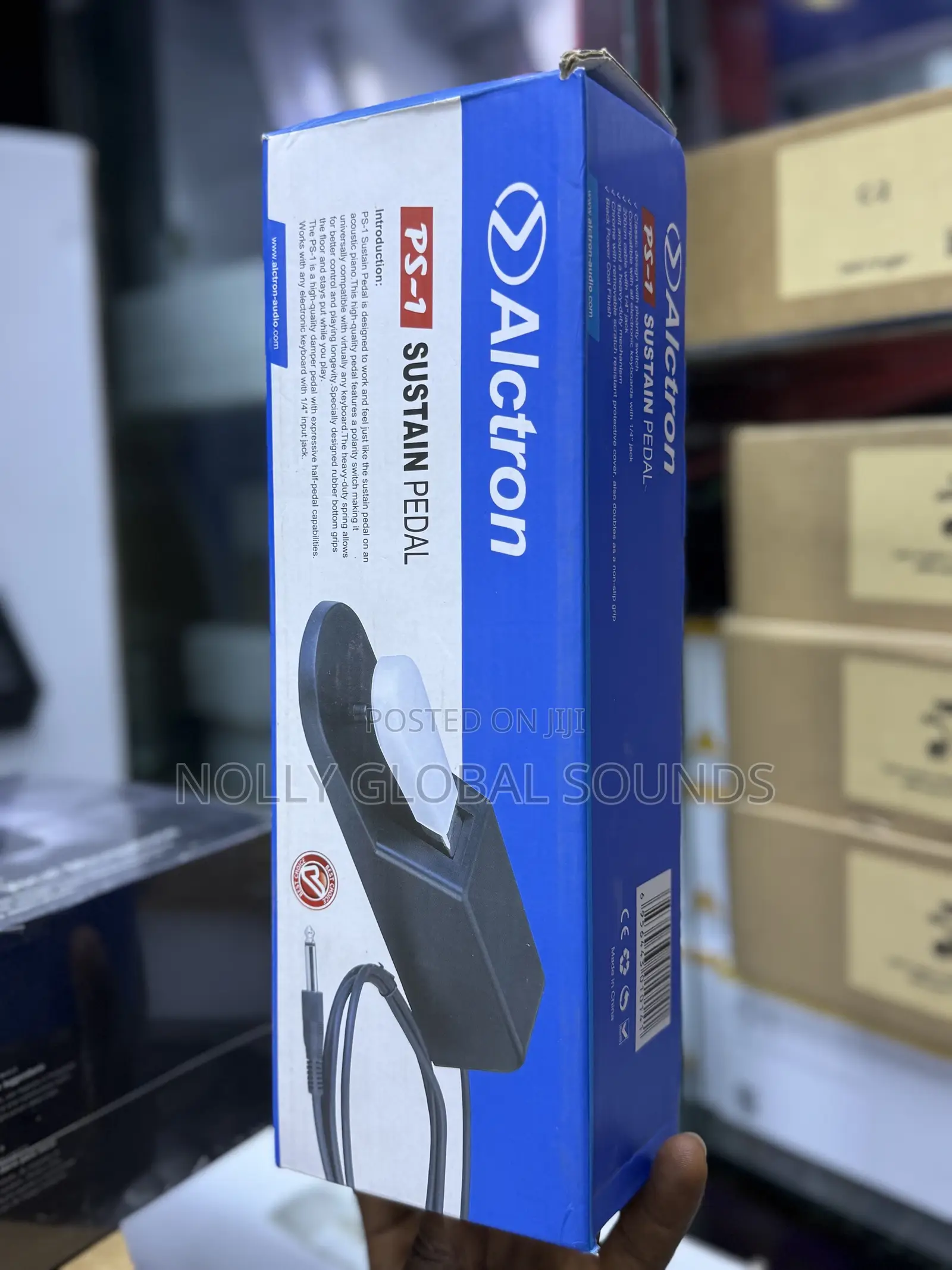 Alctron PS-1 Keybaord Sustain Pedal. For Digital or Midi Piano