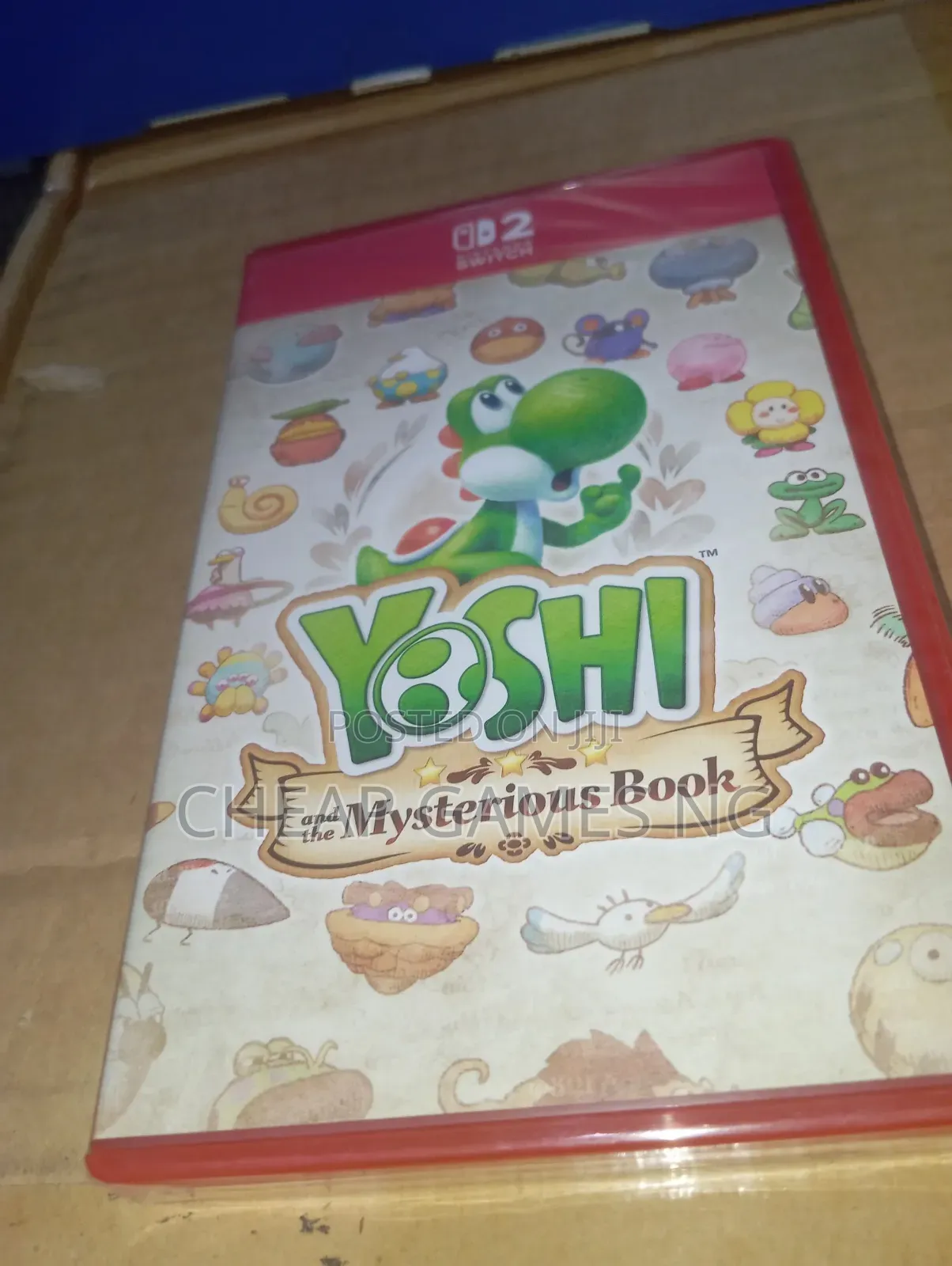 Nintendo Switch 2 Yoshi and the Mysteriously Book