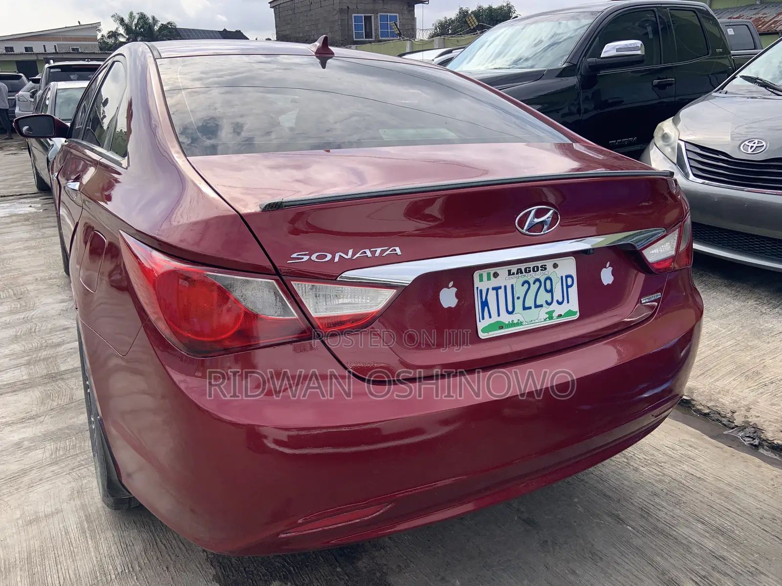 Hyundai Sonata 2012 Red