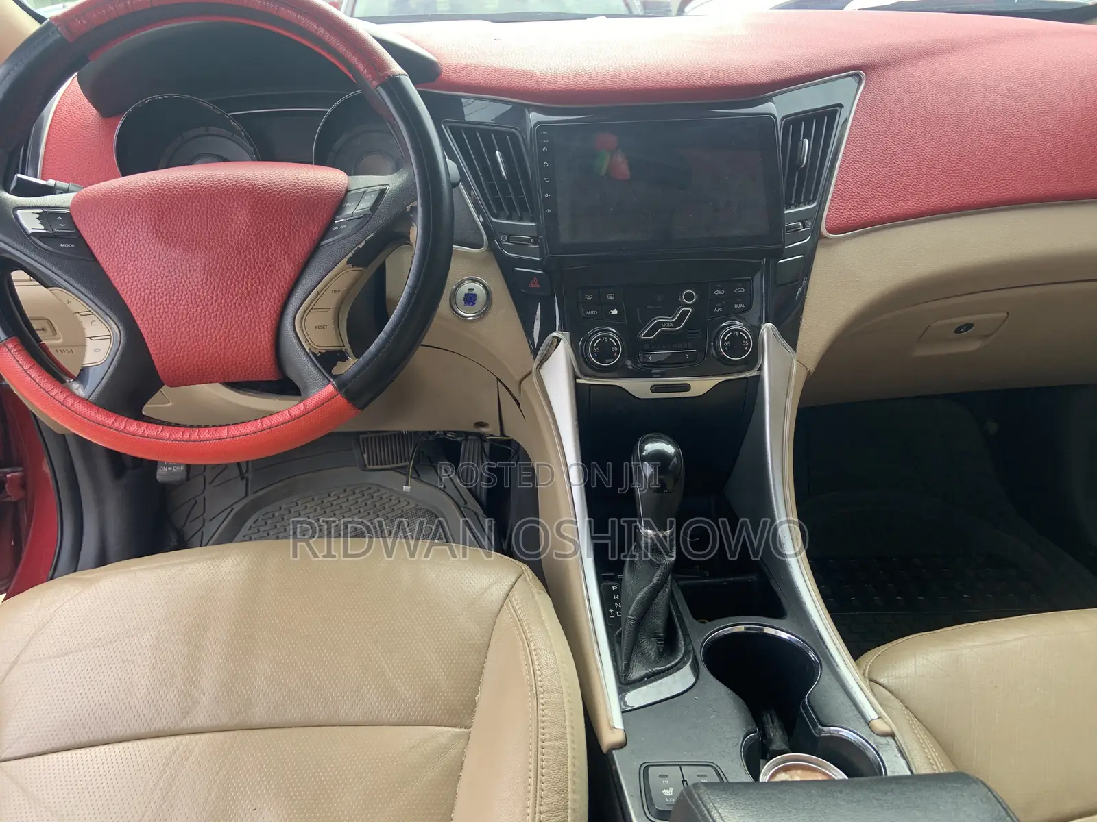 Hyundai Sonata 2012 Red