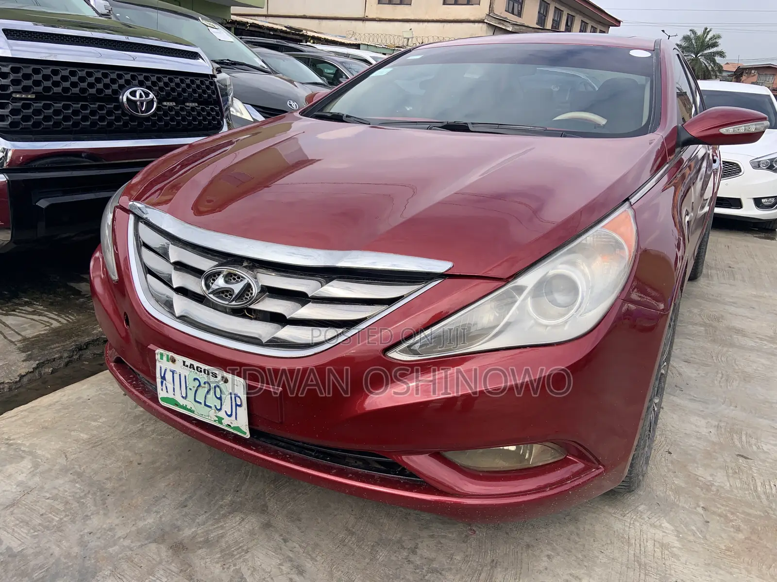 Hyundai Sonata 2012 Red