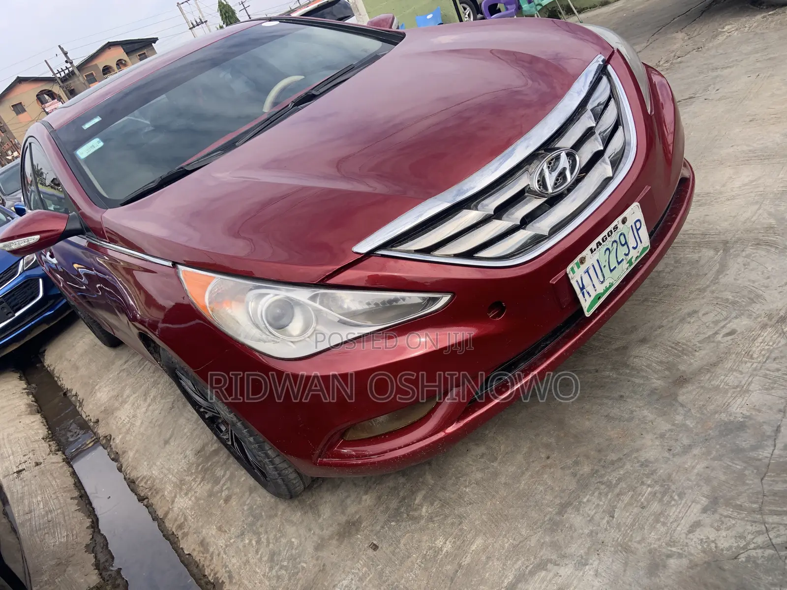 Hyundai Sonata 2012 Red