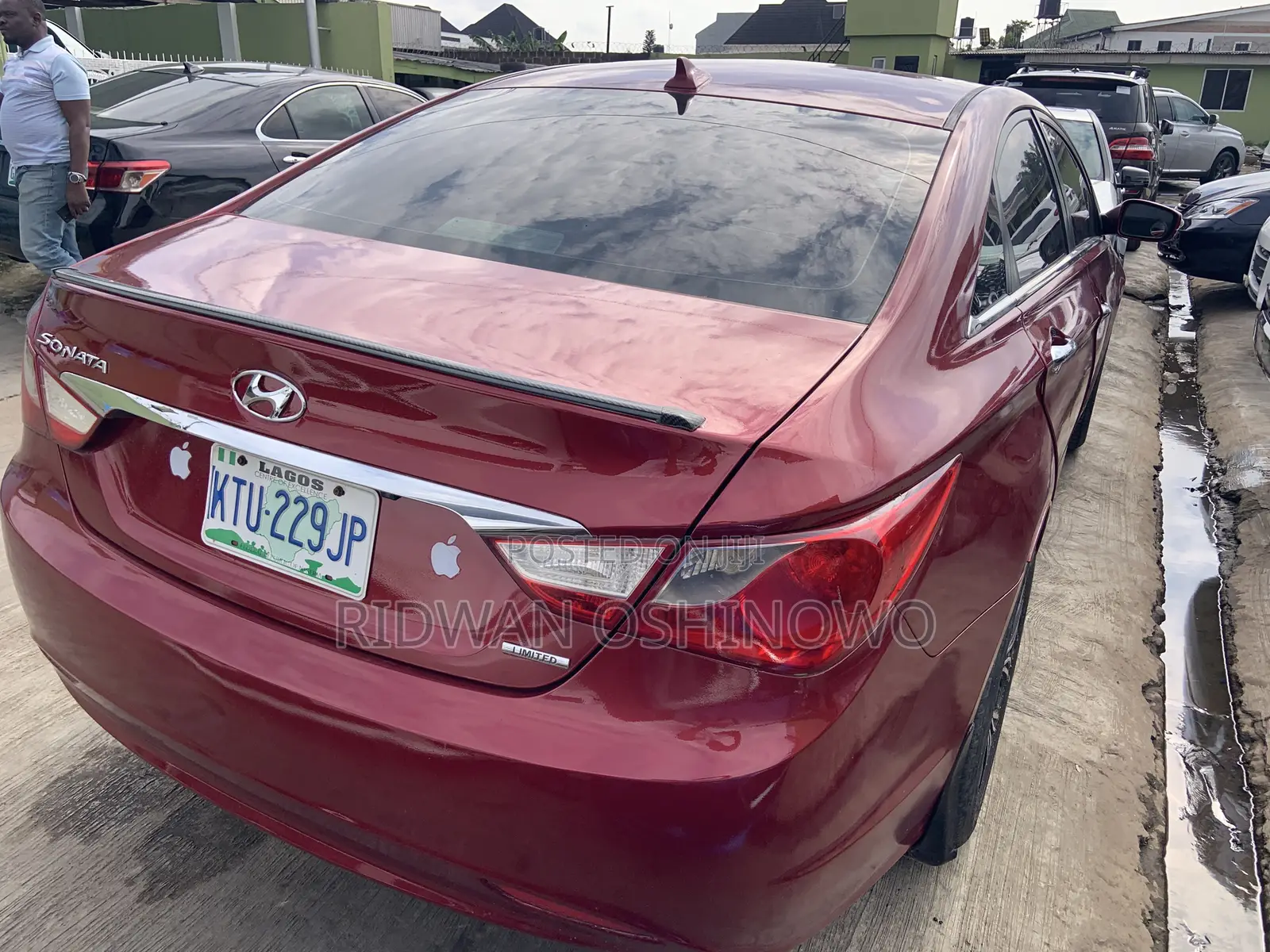 Hyundai Sonata 2012 Red