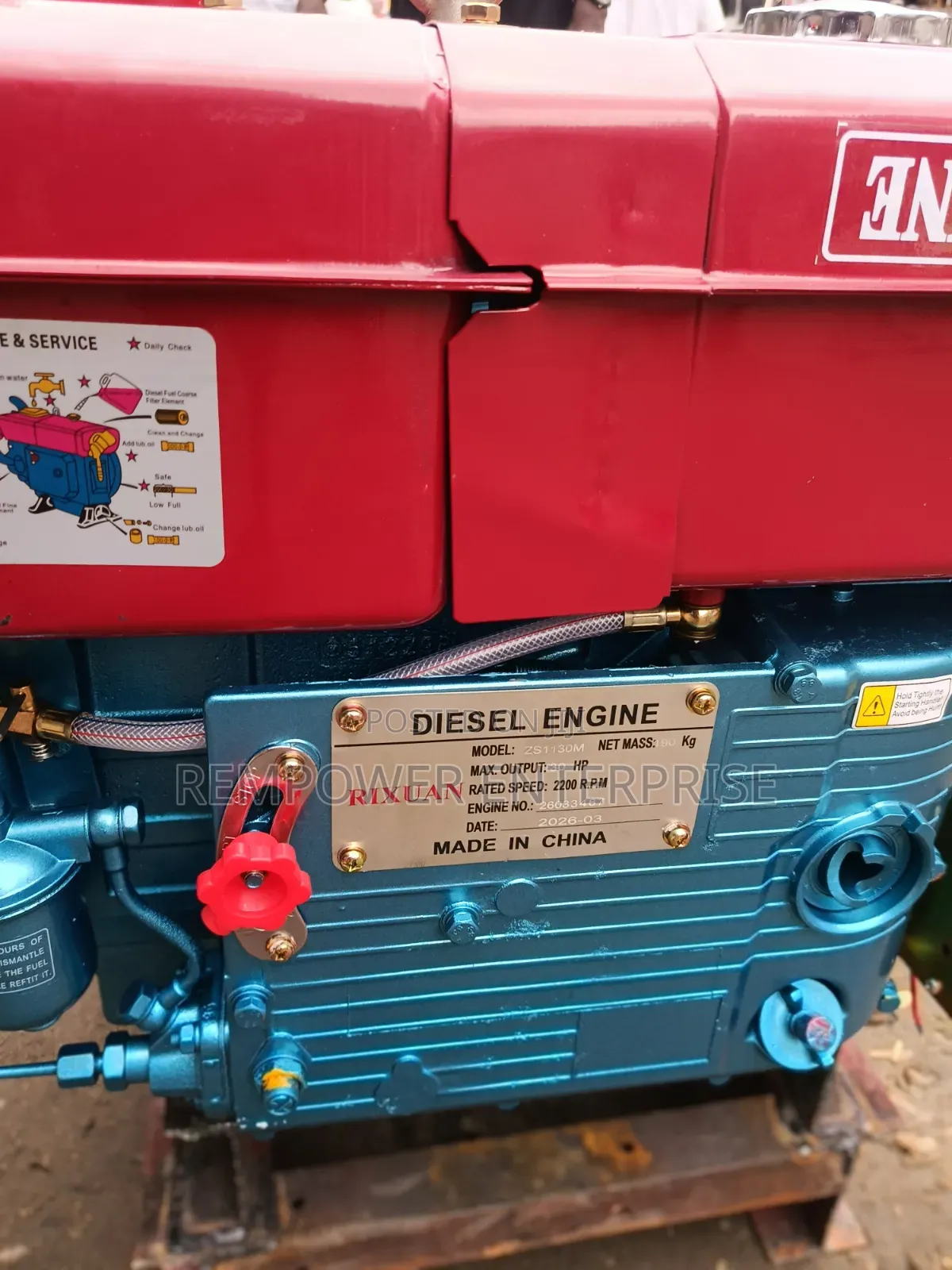 Rixuan Basic Diesel Generator 1130