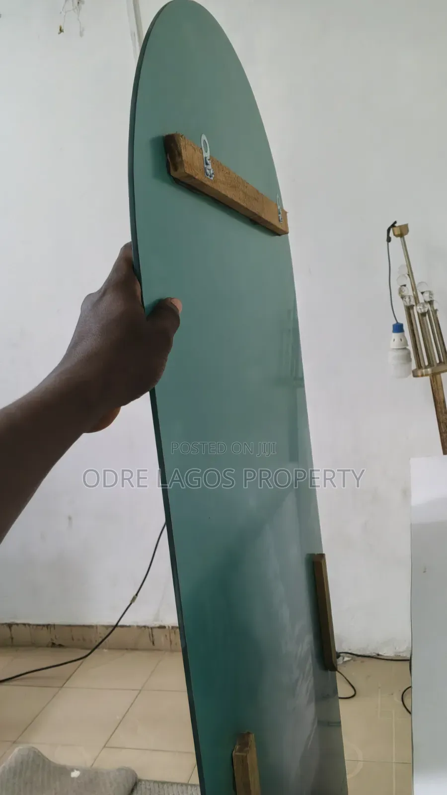 Big Standing Mirror With Back Hanger
