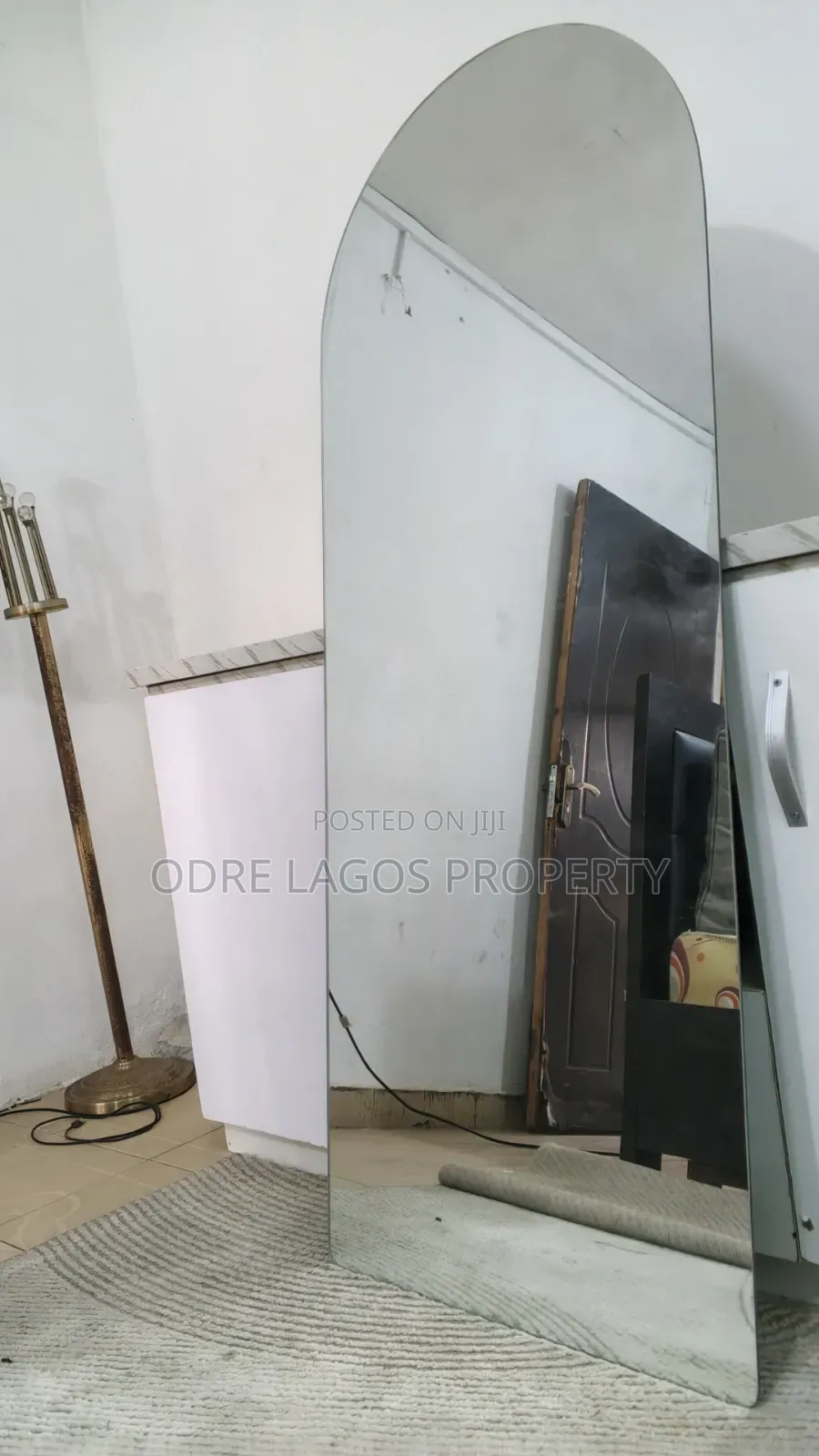 Big Standing Mirror With Back Hanger