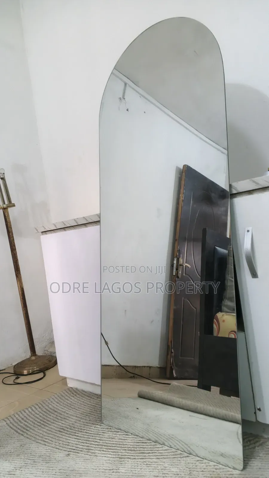 Big Standing Mirror With Back Hanger