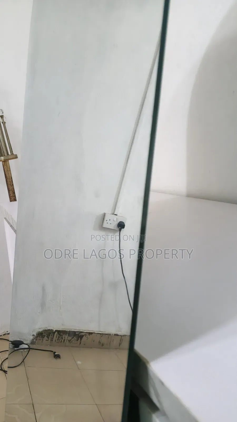 Big Standing Mirror With Back Hanger
