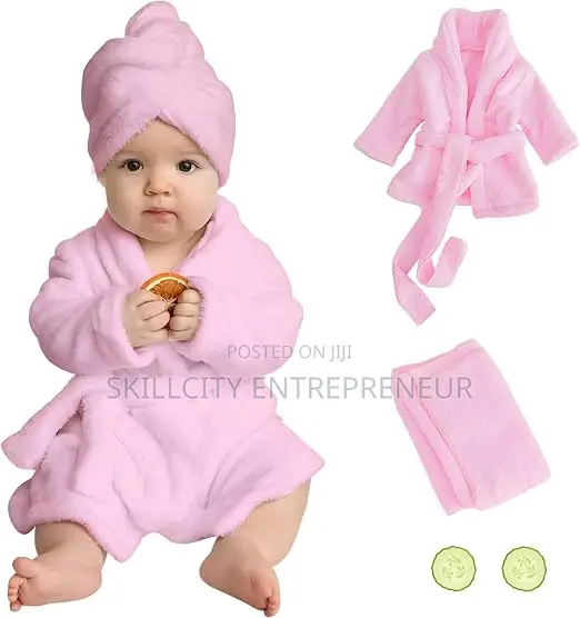 Baby Photography Bathrobe Towel Props Set