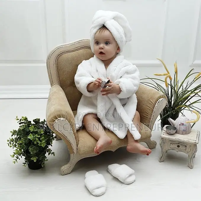 Baby Photography Bathrobe Towel Props Set