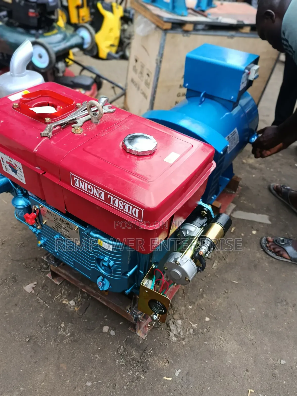 1130 Rixuan Basic 40kva Generator