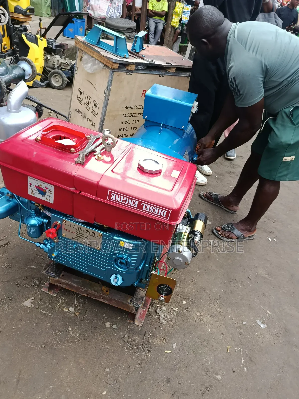 1130 Rixuan Basic 40kva Generator