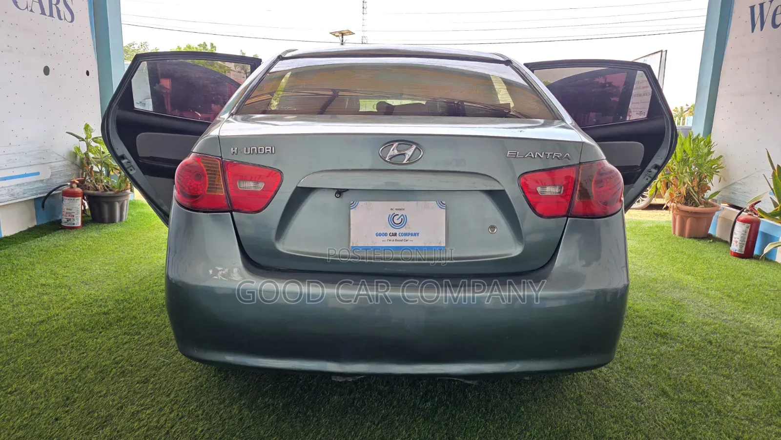 Hyundai Elantra 2009 Green