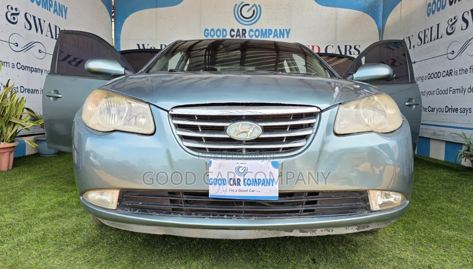 Hyundai Elantra 2009 Green