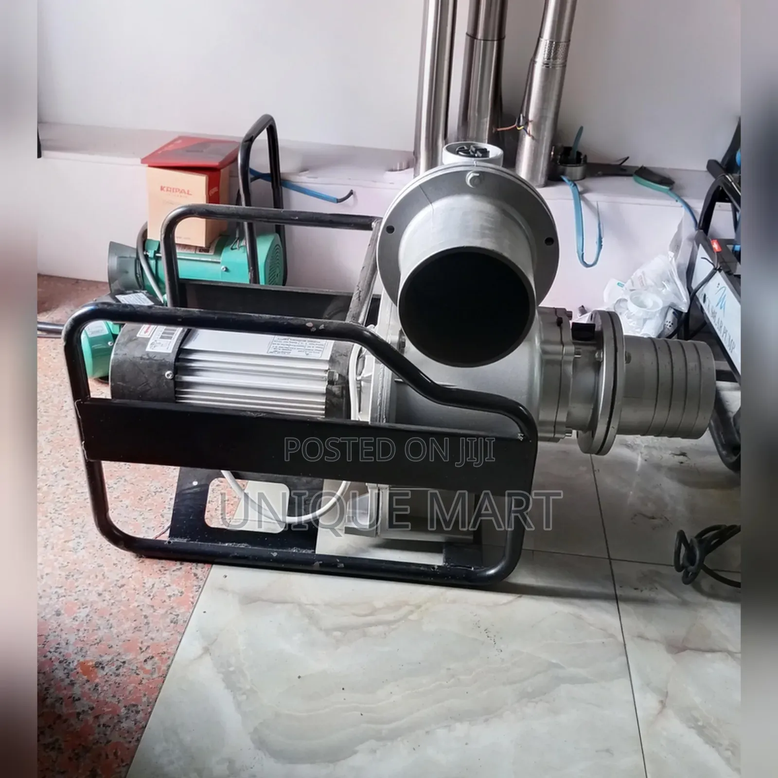 6HP Industrial DC Irrigation Solar Pump. 100% Copper Coil
