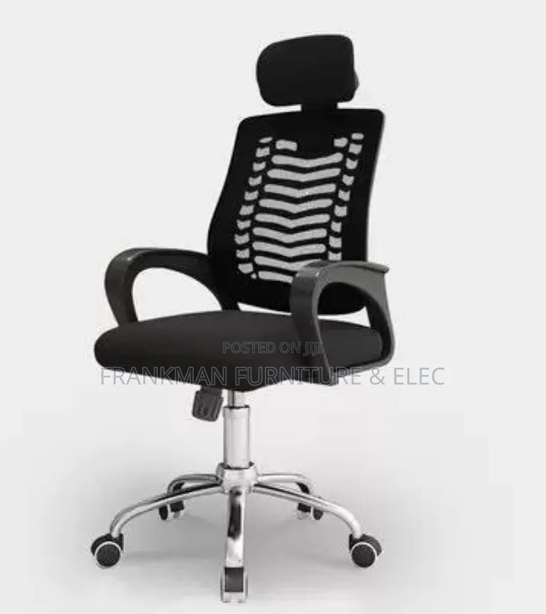 Star Base Office Chair With Head Rest