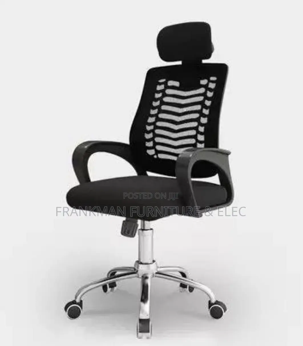 Star Base Office Chair With Head Rest