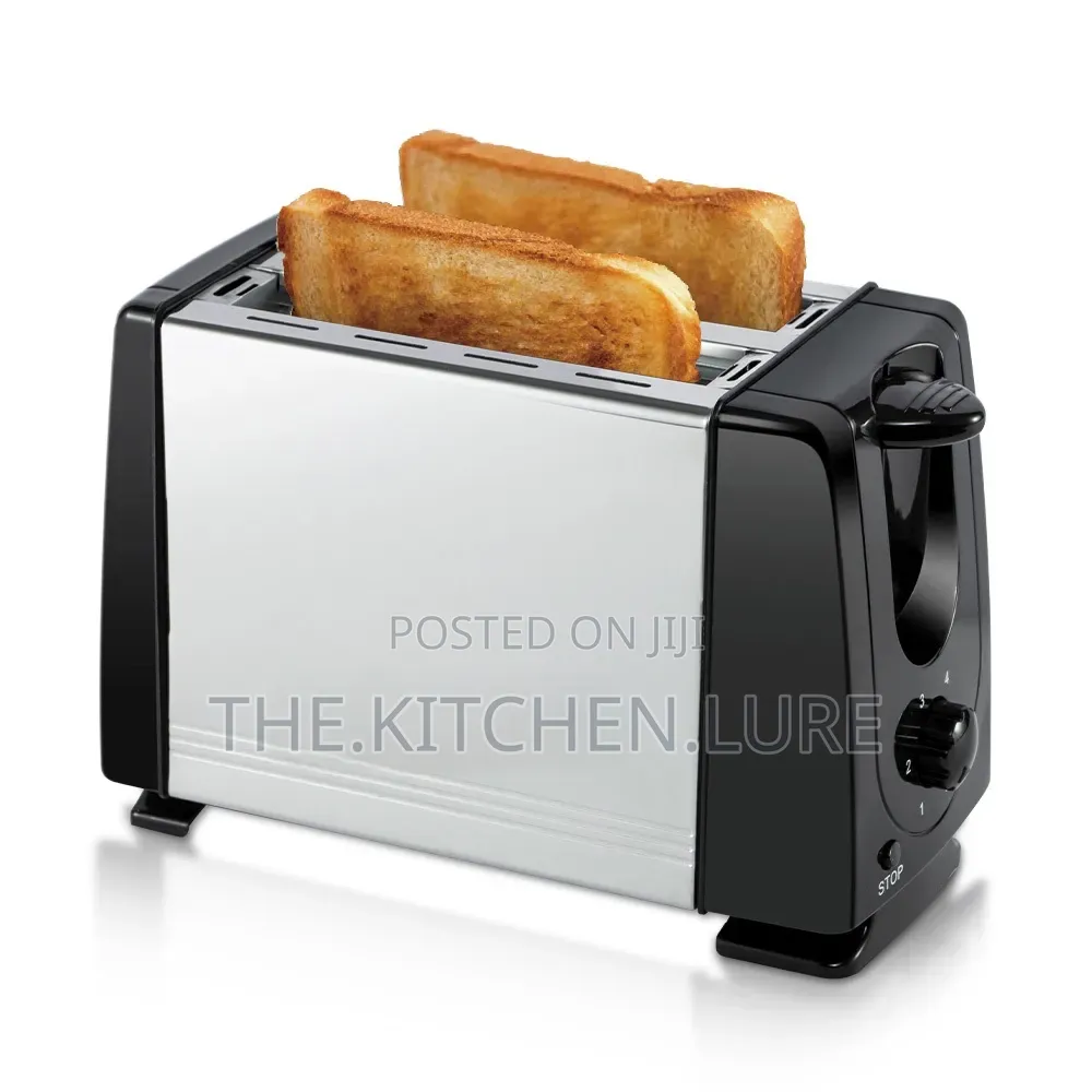 2-Slice Stainless Steel Bread Toaster