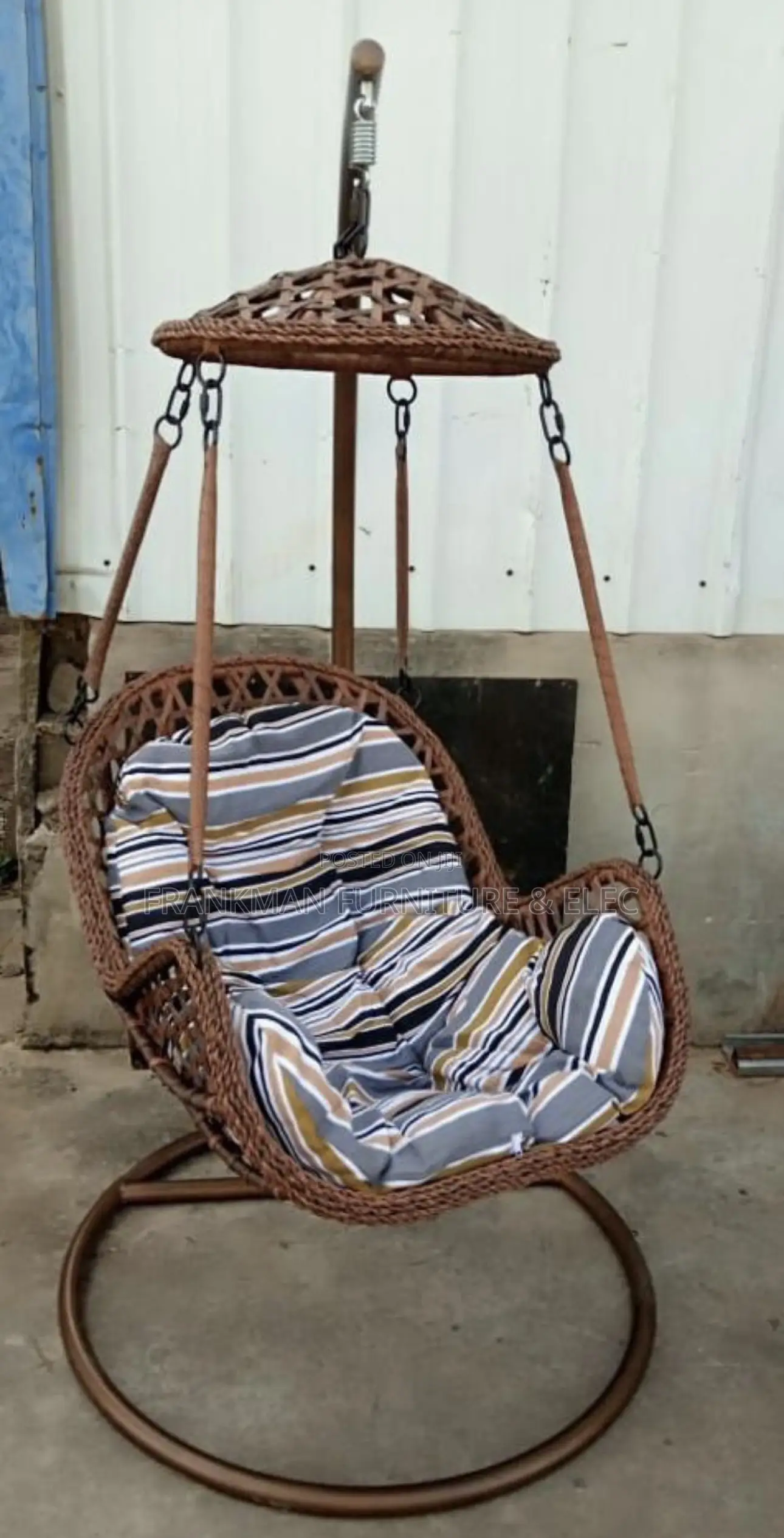 Hanging Swing Chair With Cushion