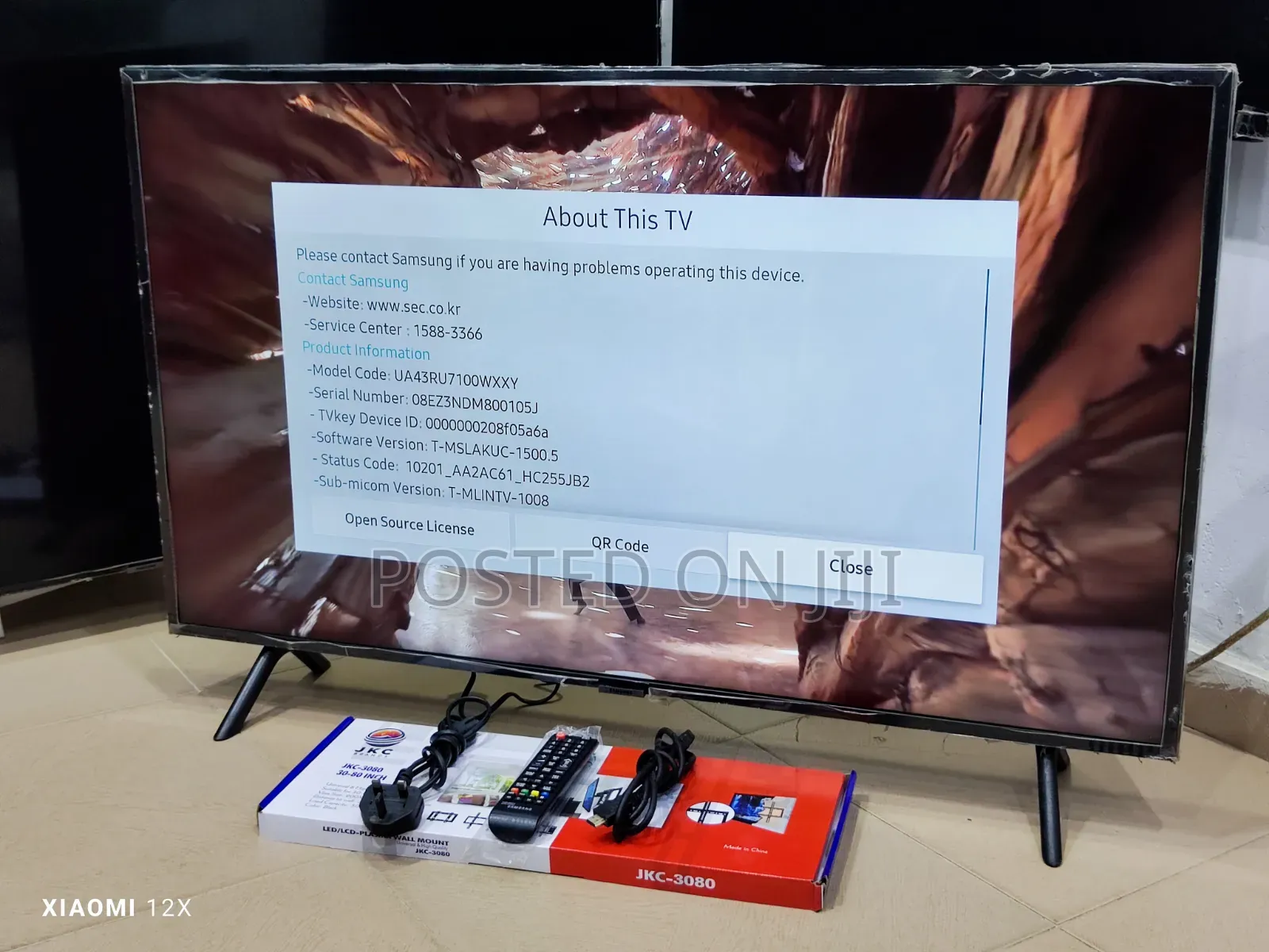 Samsung 43" Inches Crystal Clear Premium Uhd HDR 2019model Smart TV