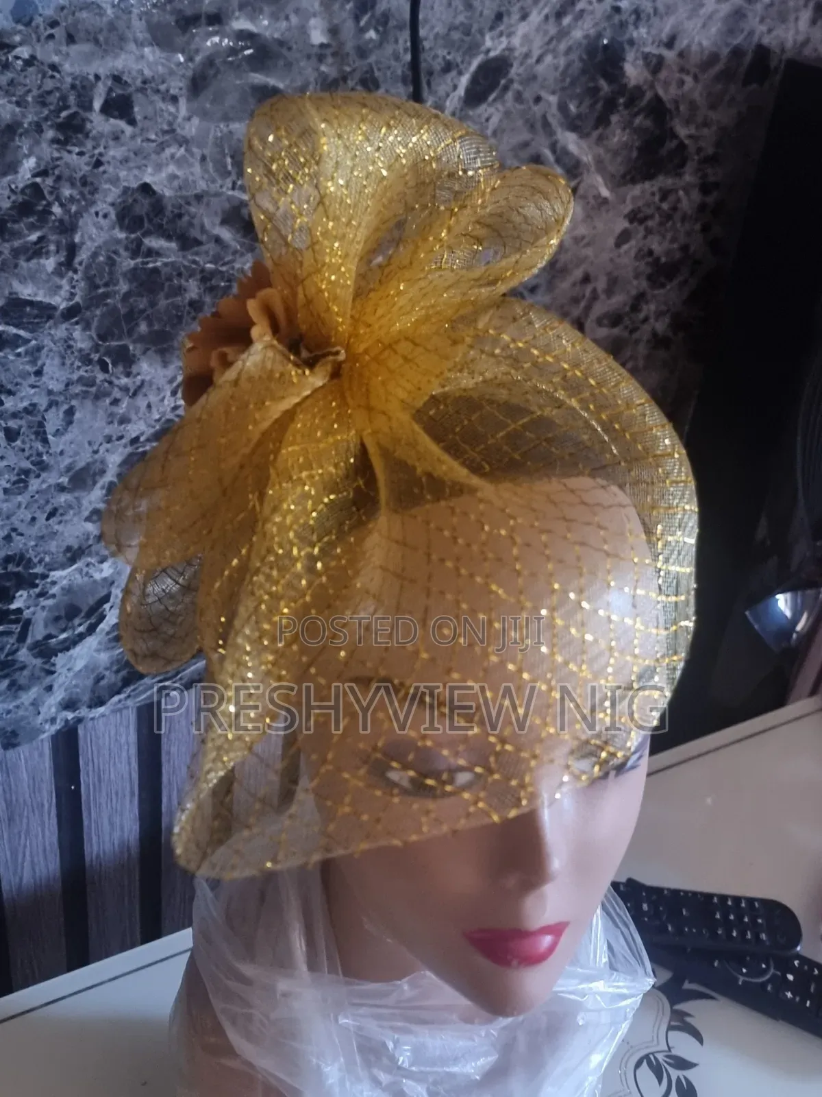 Golden Fascinator 1