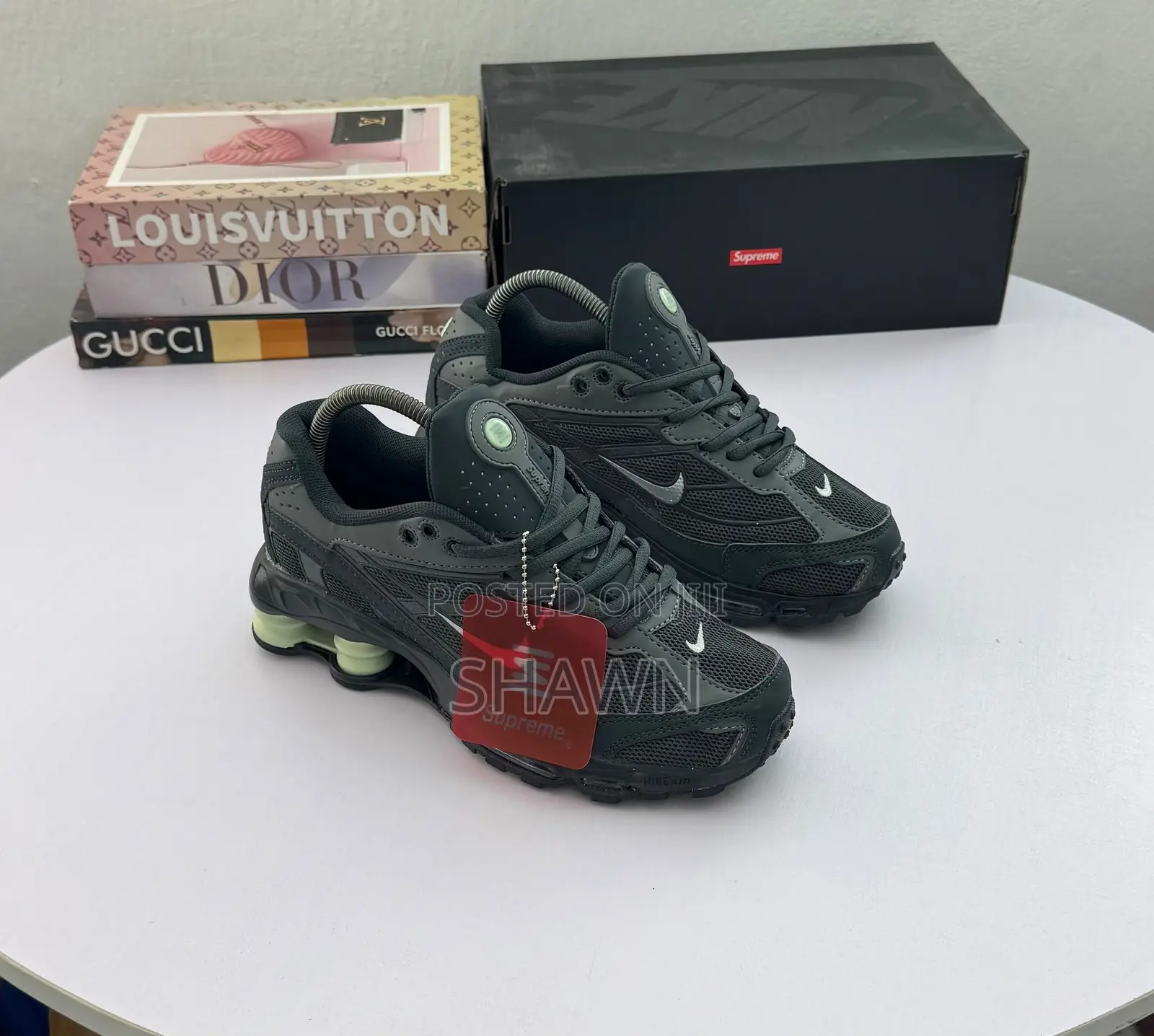 Supreme X Nike Shox Ride 2 Sneakers