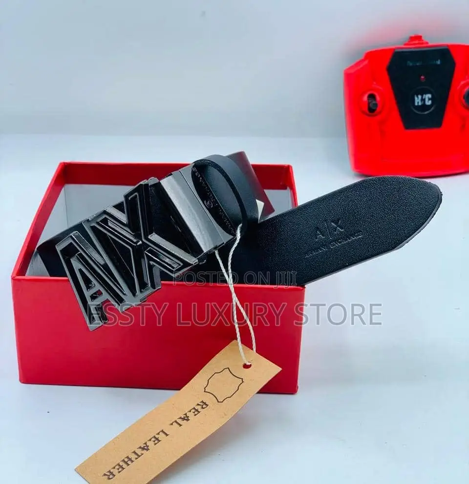 High Quality Luxury Armani Genuine Leather Belt