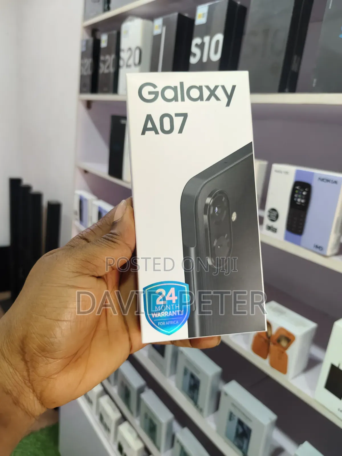New Samsung Galaxy A07 4G 64 GB Black