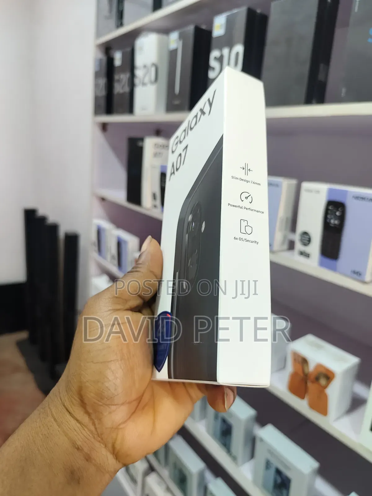 New Samsung Galaxy A07 4G 64 GB Black