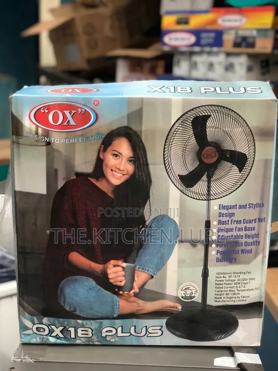 OX 18 Plus Standing Fan