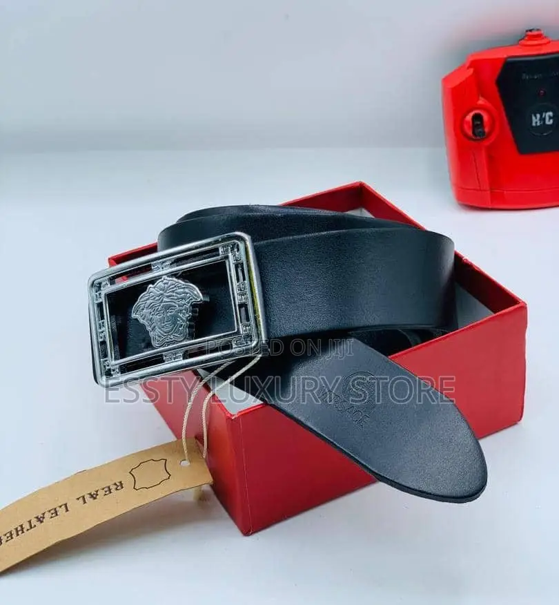 High Quality Luxury Versace Genuine Leather Belt