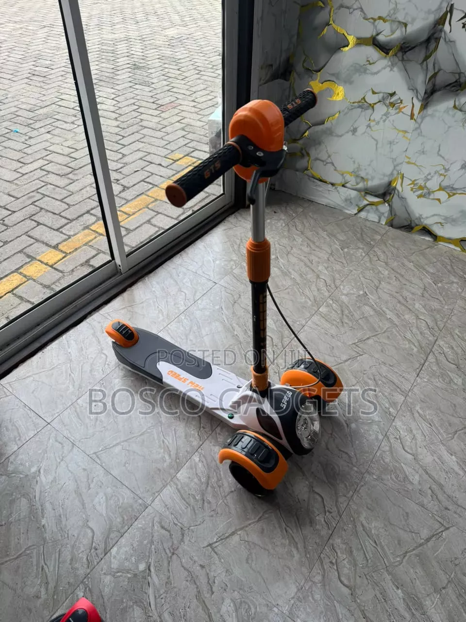 3-Wheel Kids Electric Scooter With Front Light(free Gift)
