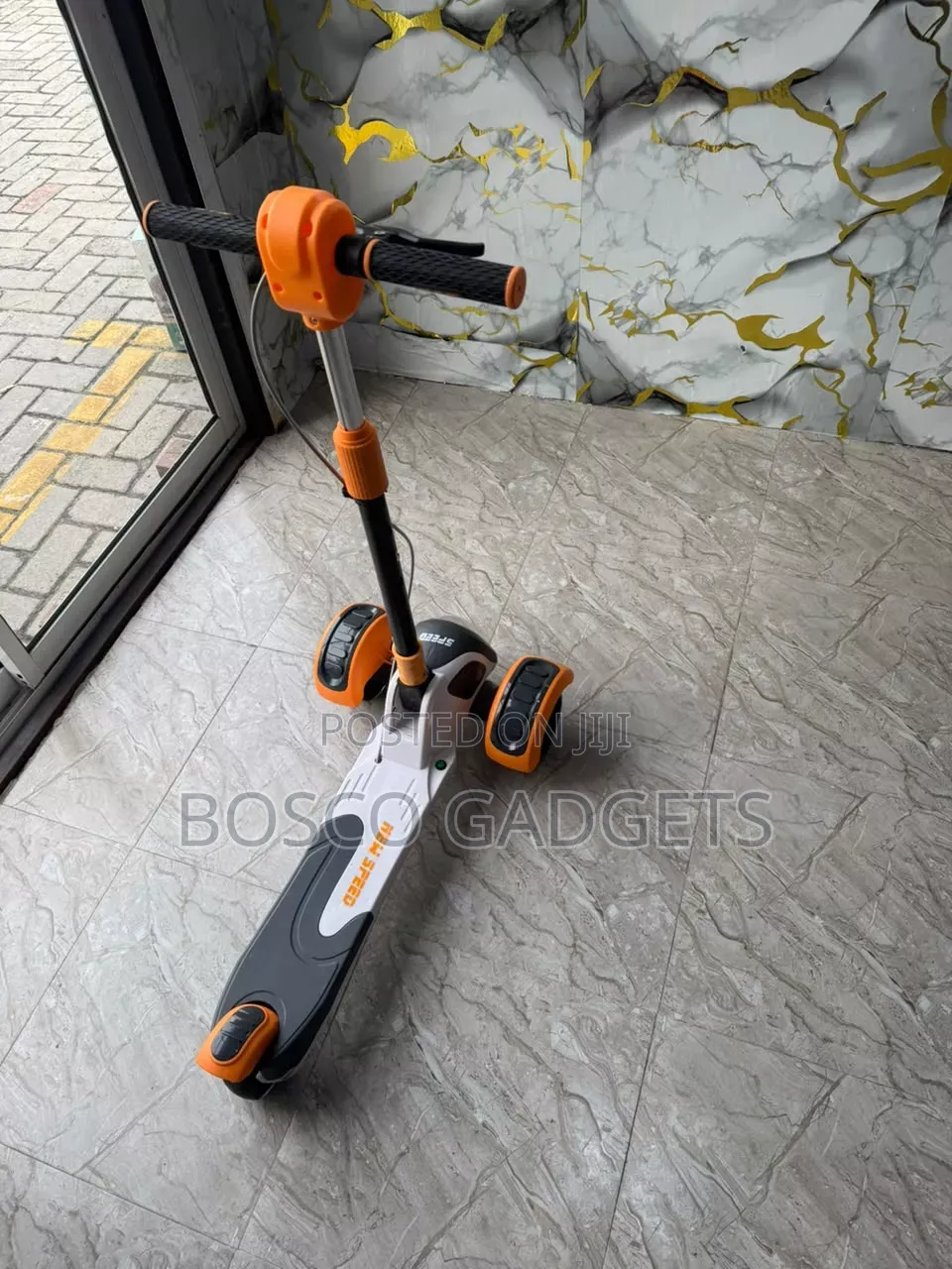 3-Wheel Kids Electric Scooter With Front Light(free Gift)