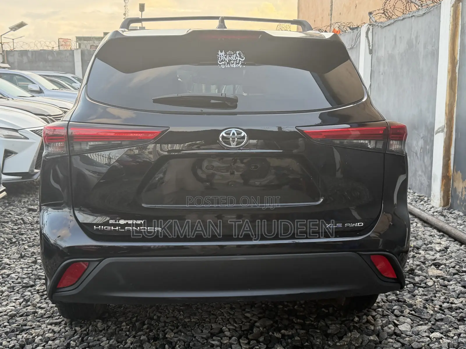 Toyota Highlander XLE AWD 2020 Black