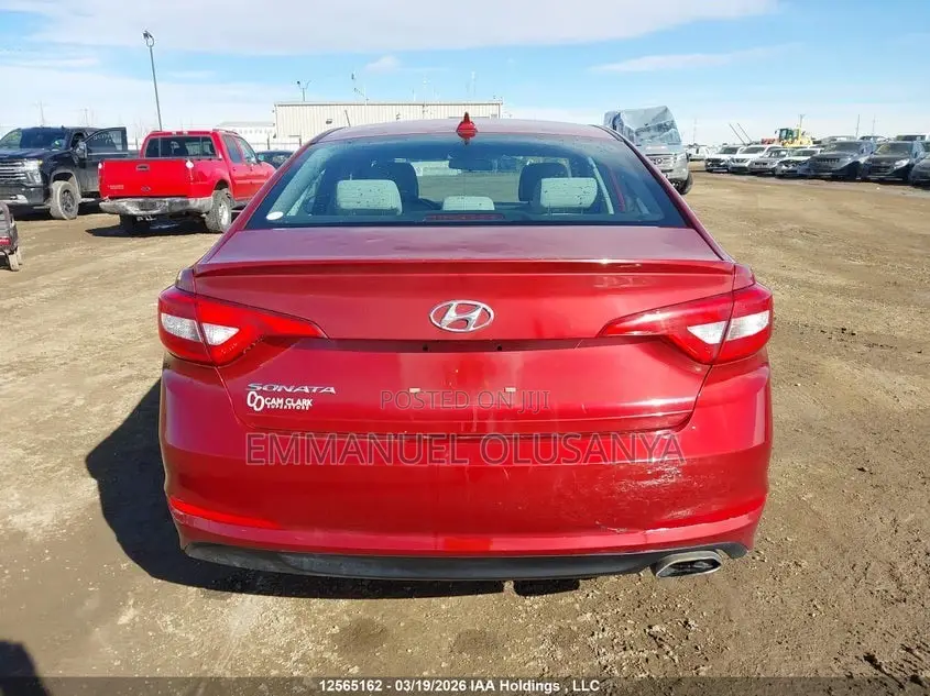 Hyundai Sonata 2015 Red