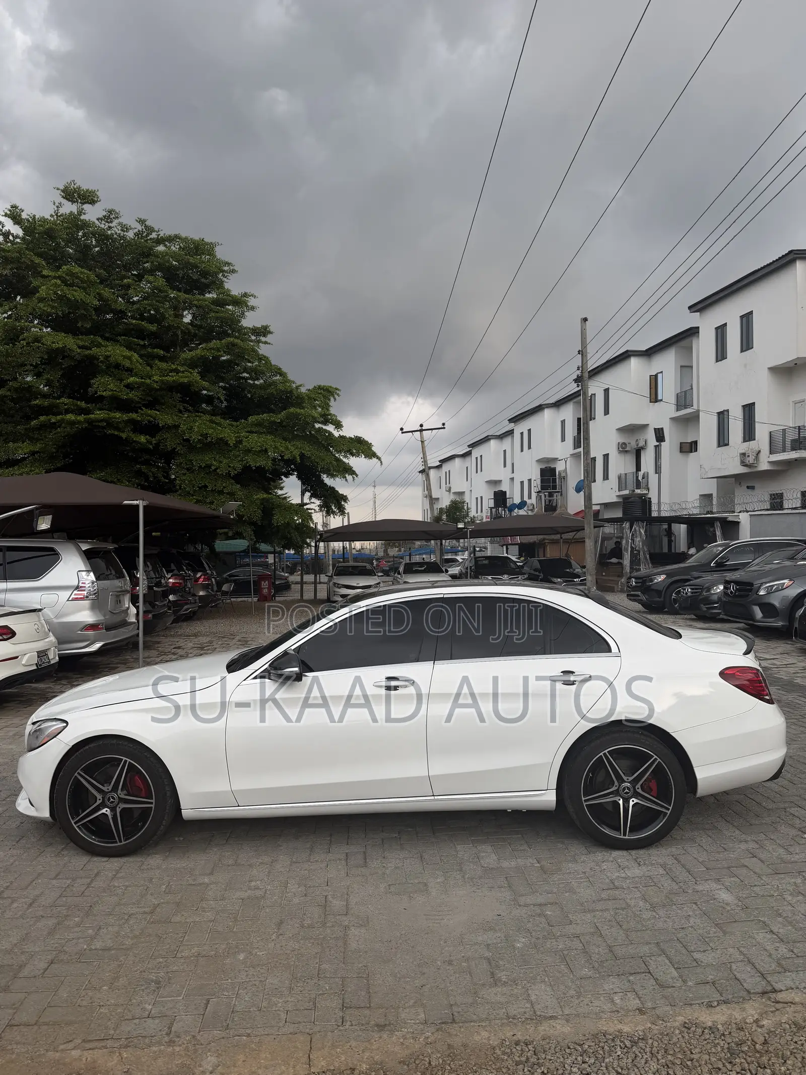 Mercedes-Benz C300 Luxury 4Matic Sedan AWD (2.0L 4cyl 7A) 2016 White