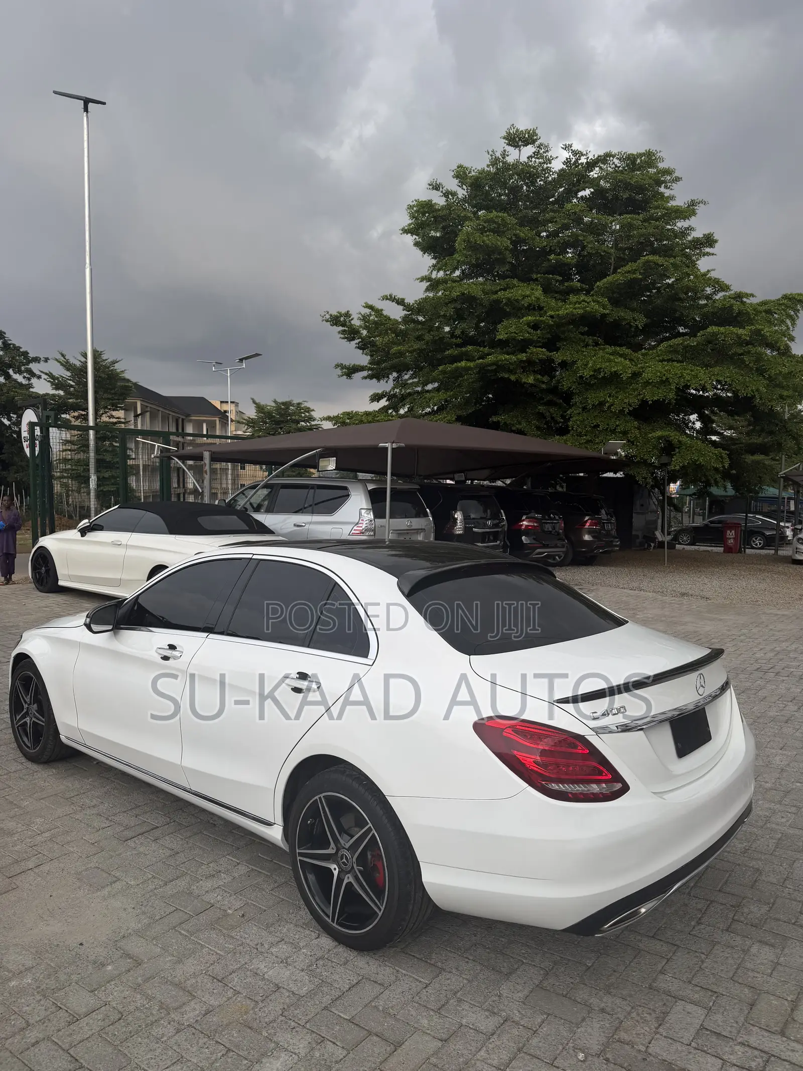 Mercedes-Benz C300 Luxury 4Matic Sedan AWD (2.0L 4cyl 7A) 2016 White