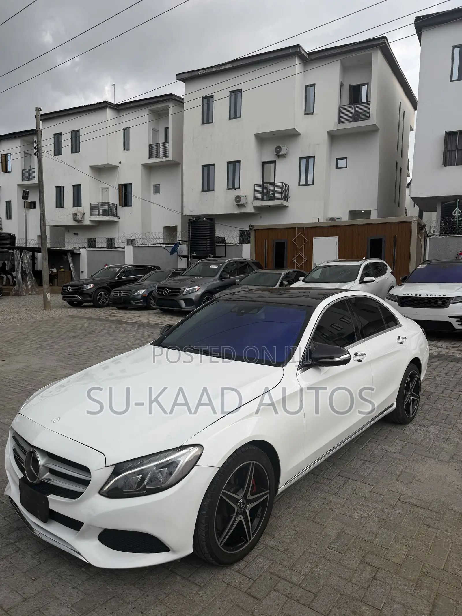 Mercedes-Benz C300 Luxury 4Matic Sedan AWD (2.0L 4cyl 7A) 2016 White