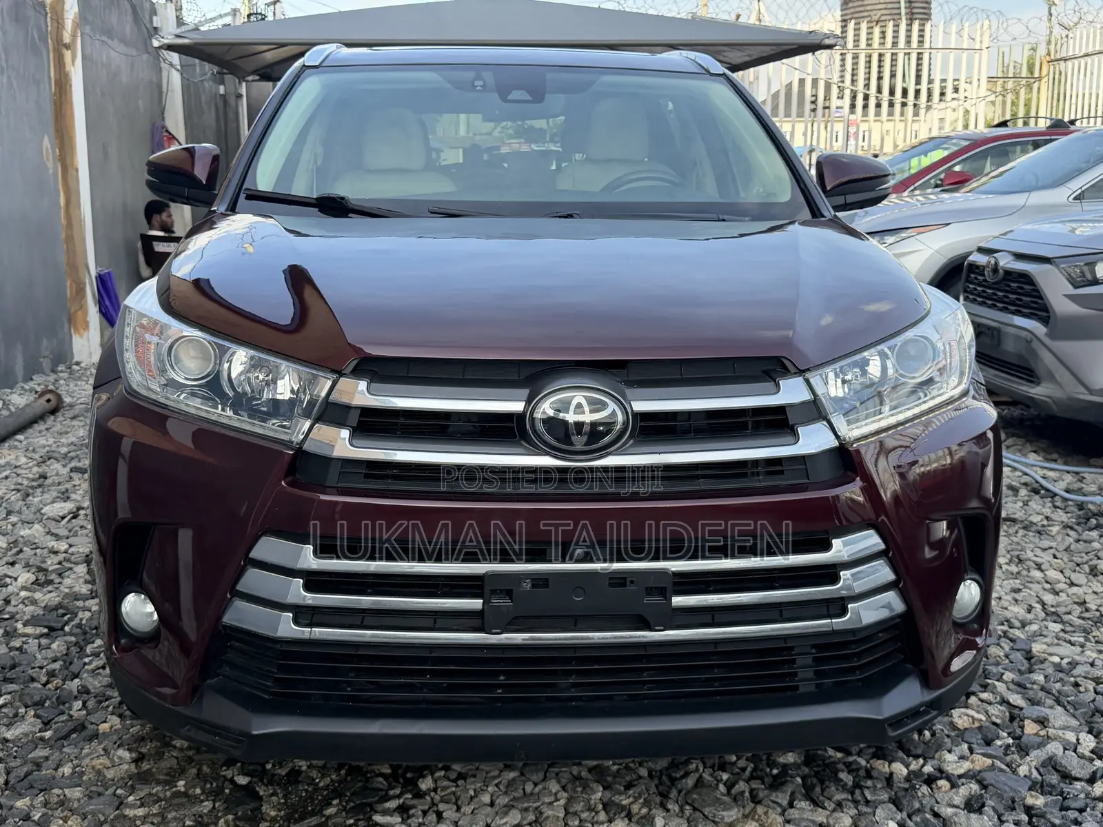 Toyota Highlander Limited 4x4 V6 (3.5L 6cyl 8A) 2018 Red