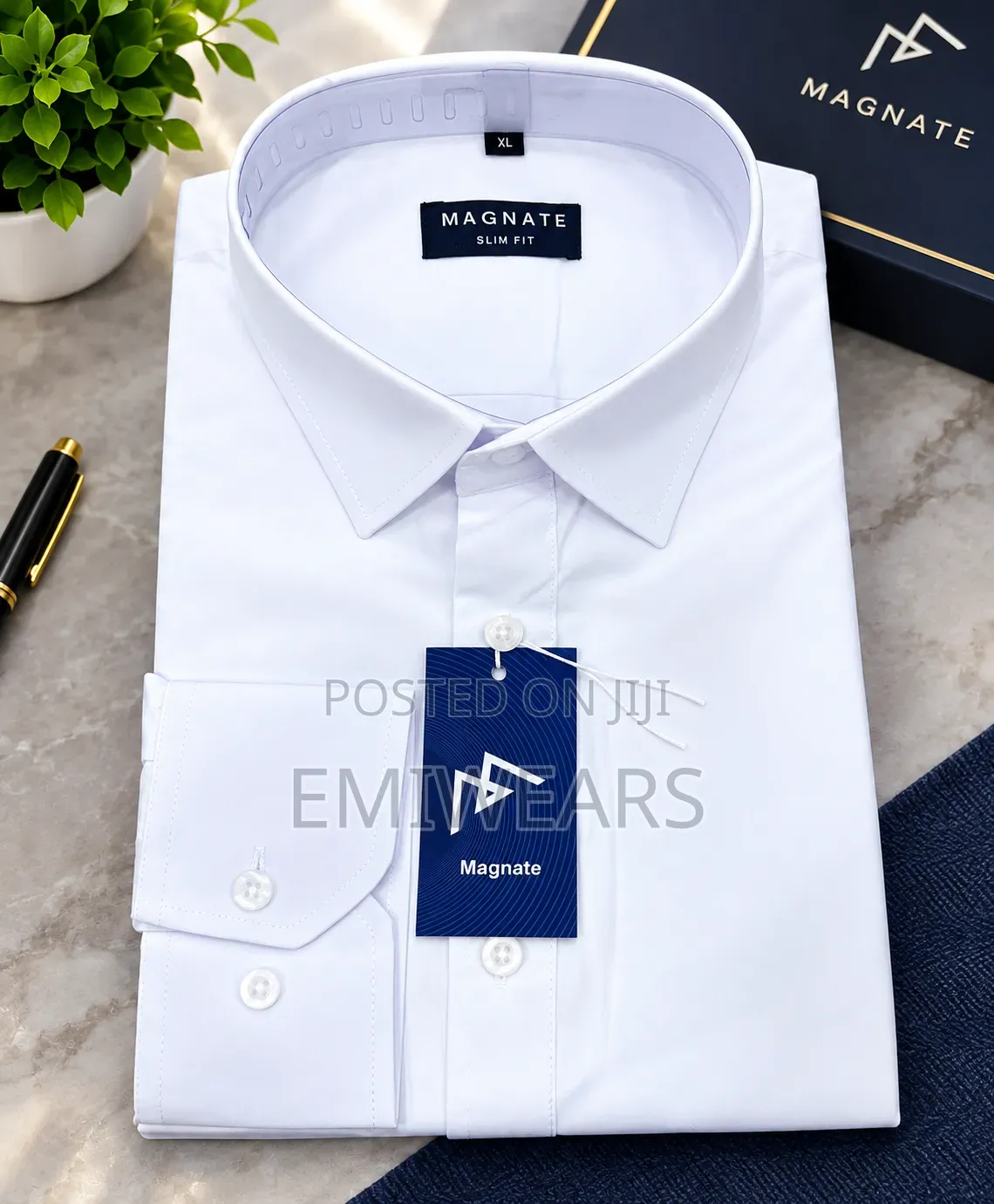 Tm Luis Maldino Slim Fit White Shirt