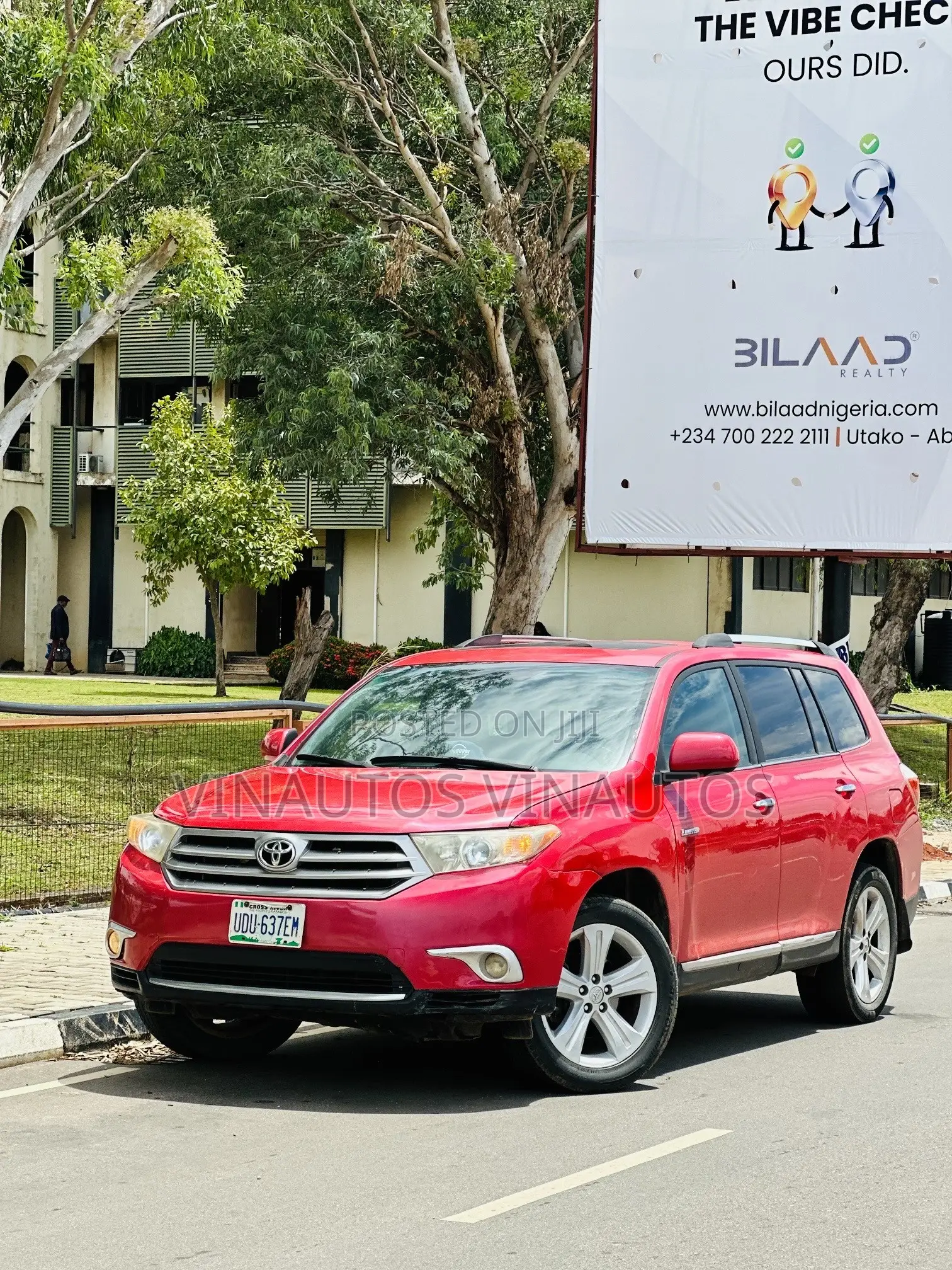 Toyota Highlander 2011 Red