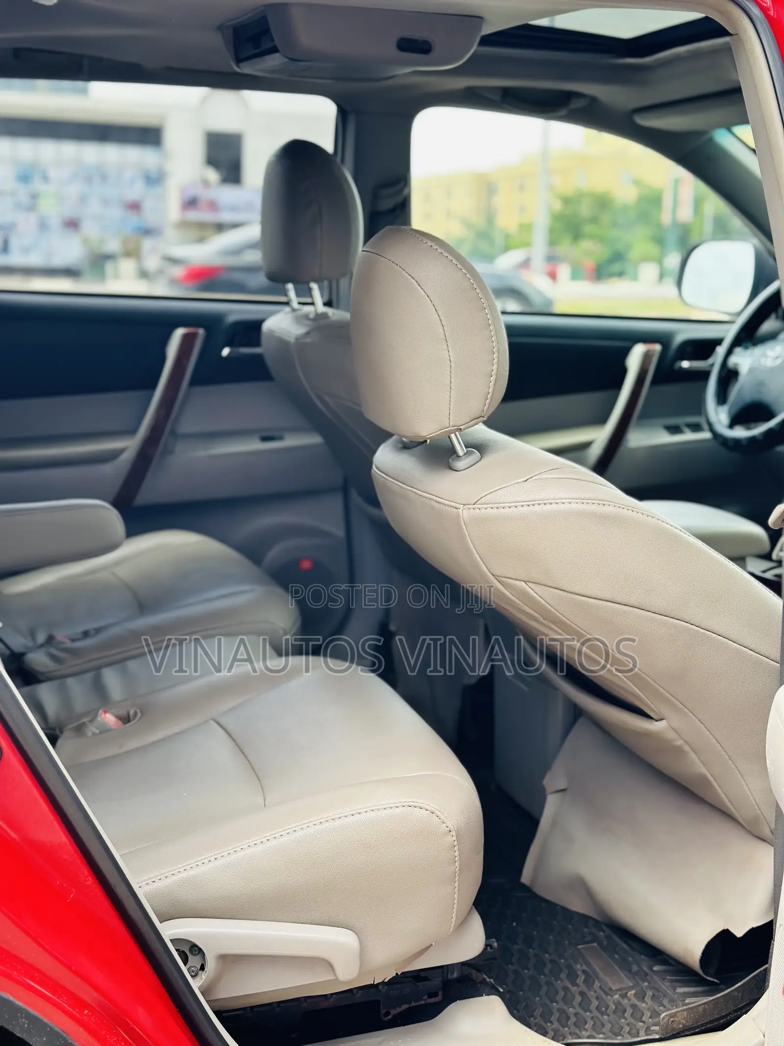Toyota Highlander 2011 Red